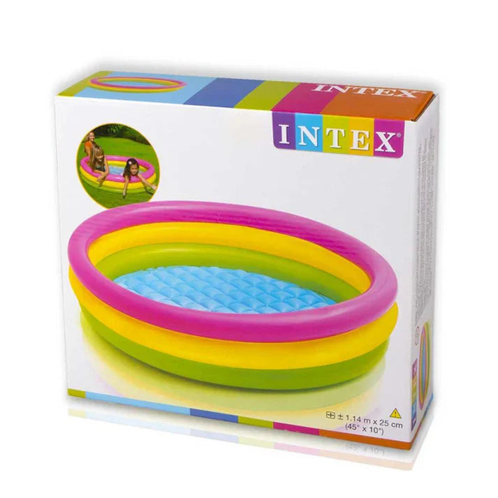 INTEX Sunset Swimming Pool For Kids 4ft