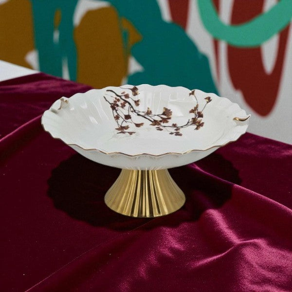 Angela 12" Ceramic Serving Bowl - BRD346