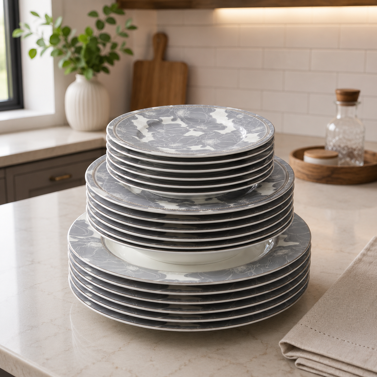 Luxury Super Bone China Dinner Set