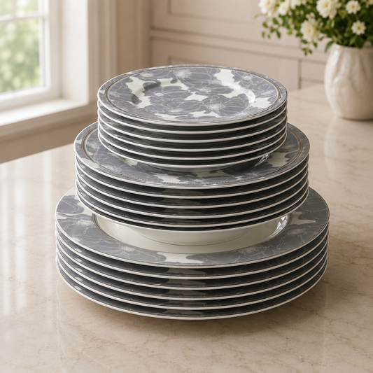 Elegant Super Bone Dinner Set