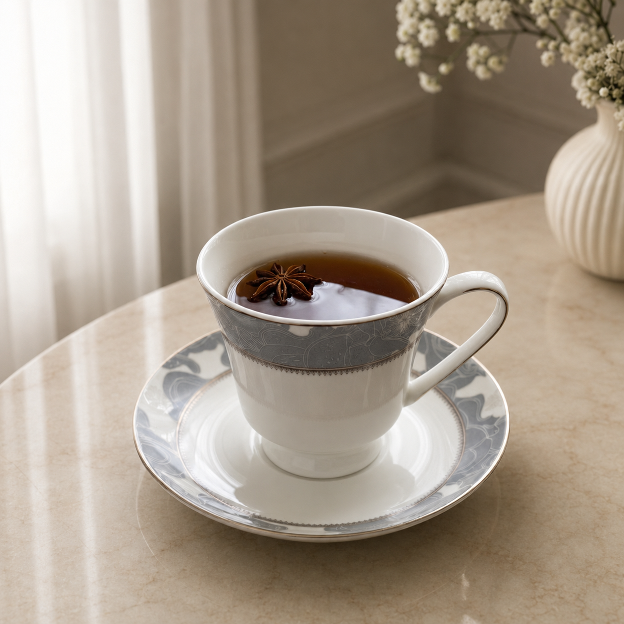 Elegant Super Bone Dinner Set
