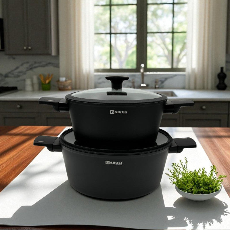 Baroly Multi-Purpose Casserole – Non-Stick, Dishwasher Safe, Lid Included