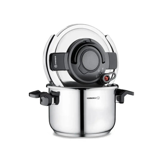 A173-01 Korkmaz Alessa Pressure Cooker 7 Liters