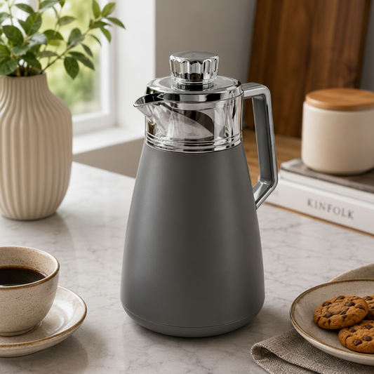 Vacuum Insulated Hot & Cold Thermal Jug (1-Liter)
