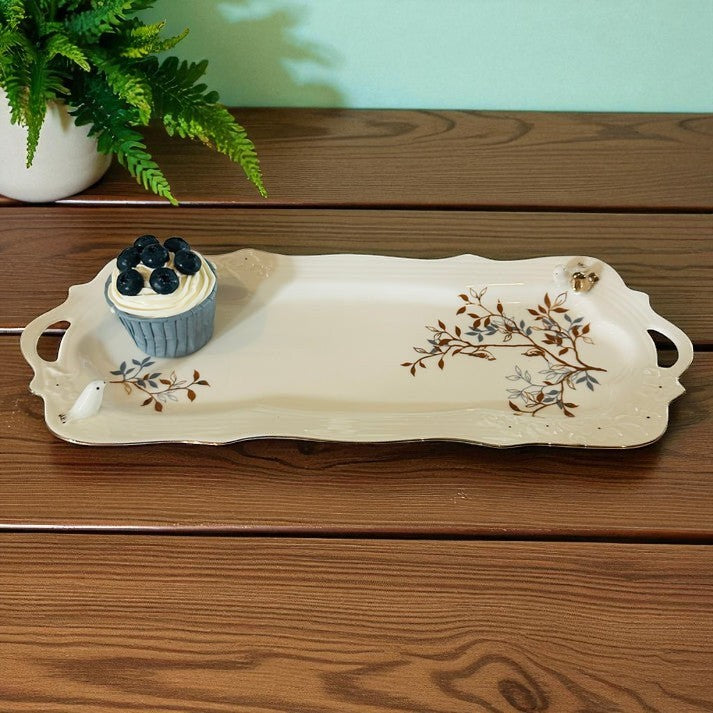 Angela 16" Ceramic Tray - BRD351