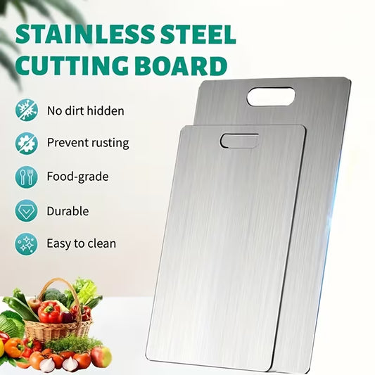 Stainless Steel Double Sided Cutting Board
