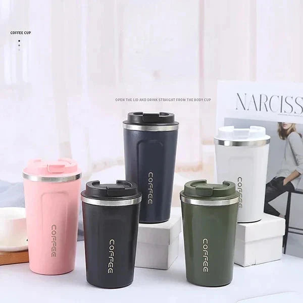 510ml Insulated Tumbler Coffee Mug with Lid