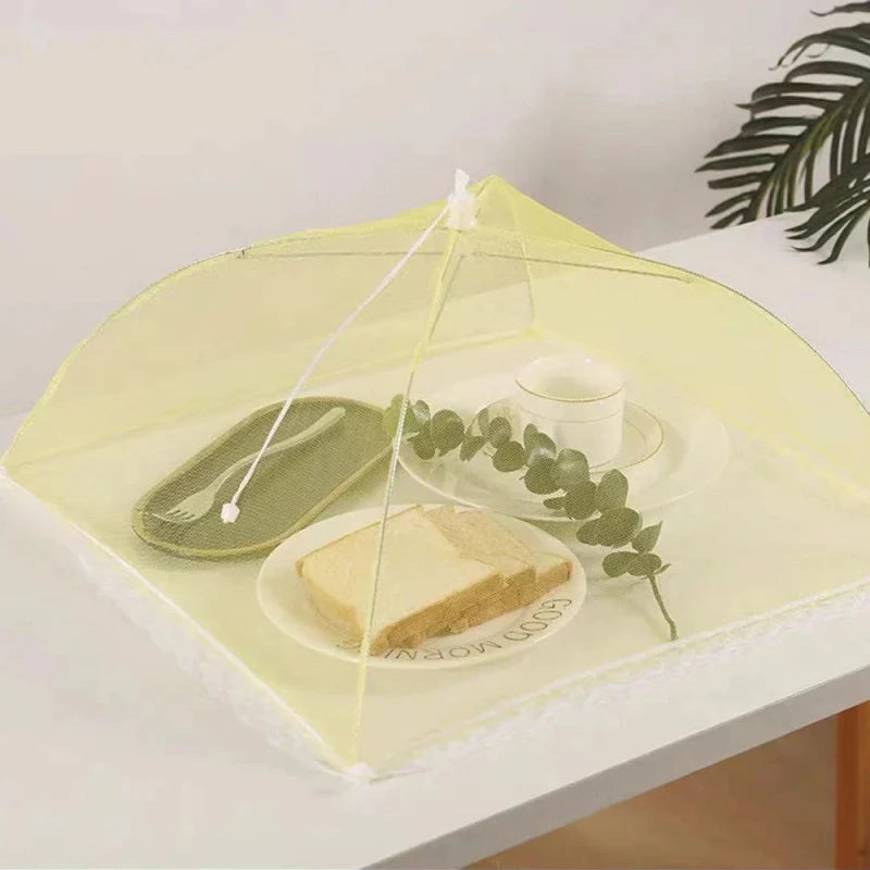 Net Food Cover, Foldable Vegetable Cover, Large Food Cover, Dust-proof Cover
