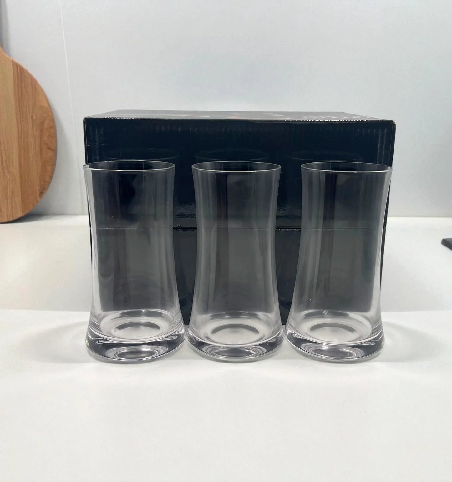 6-Piece Premium Glass Set – Elegant Drinkware for Water, Juice & Beverages | Durable & Stylish Table Glasses | Adornia.pk