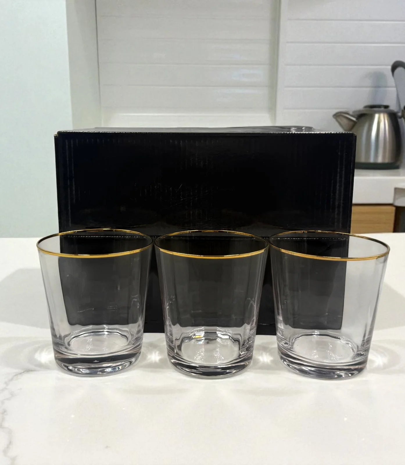 6-Piece Premium Glass Set – Elegant Drinkware for Water, Juice & Beverages | Durable & Stylish Table Glasses | Adornia.pk
