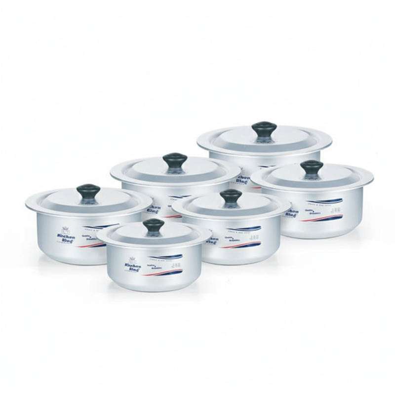 Kitchen King Casserole Set – Premium Nonstick Cooking & Serving Pots | Adornia.pk