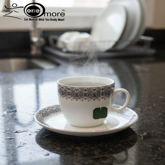 12-Piece Sophisticated Tea Cup & Saucer Set