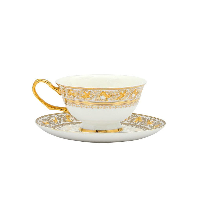 European 15?Piece Bone China Tea Set