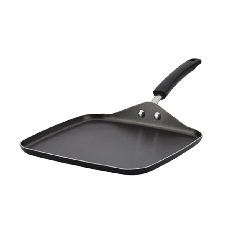 Kitchen King 28cm Square Grill Pan – Premium Non-Stick Ridged Griller for BBQ, Steaks & Tikkas | Adornia.pk