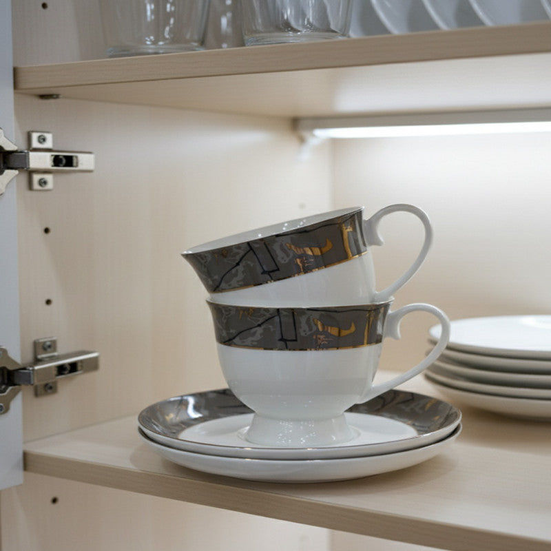 Contemporary Chic Tea Cup Collection