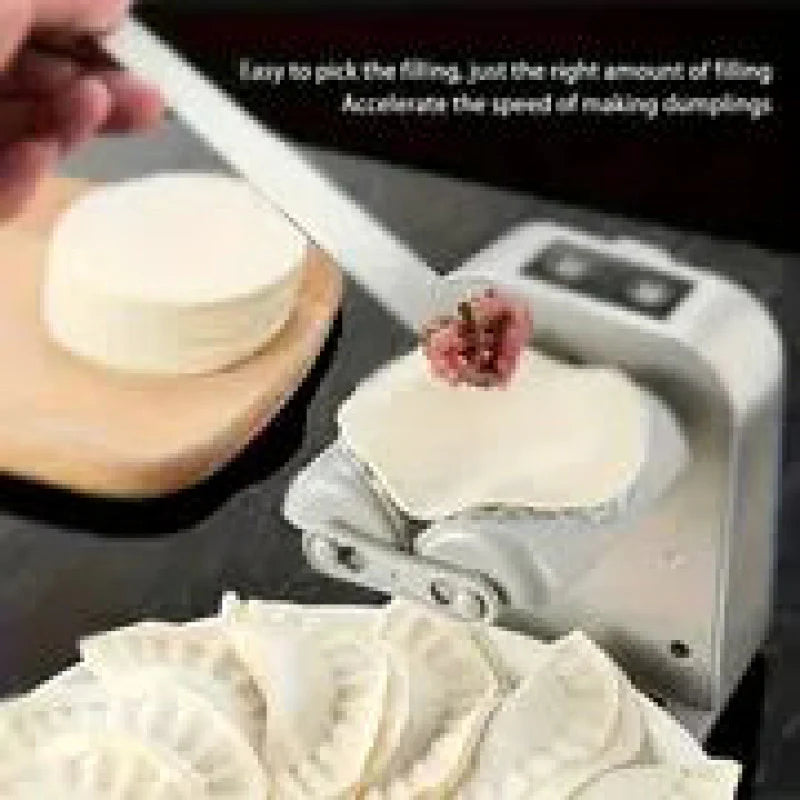 Rechargeable Electric Dumpling Maker – USB-Powered Automatic Dumpling & Pastry Machine