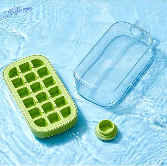 500ml Portable 2 in 1 Silicone Ice Cube Mold Bottle