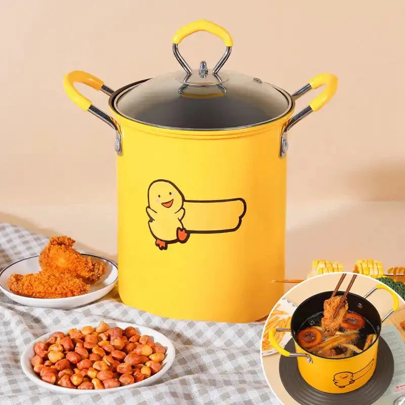 Depp Frying Stainless Steel Pot