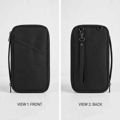Waterproof Family Passport Holder Travel Wallet – Multi-Passport & Document Organizer (ON WEEKEND SALE)