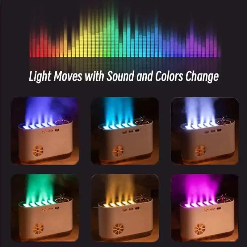 Dynamic Mist Air Humidifier – Ultrasonic Cool Mist Diffuser for Home & Office | Adornia.pk