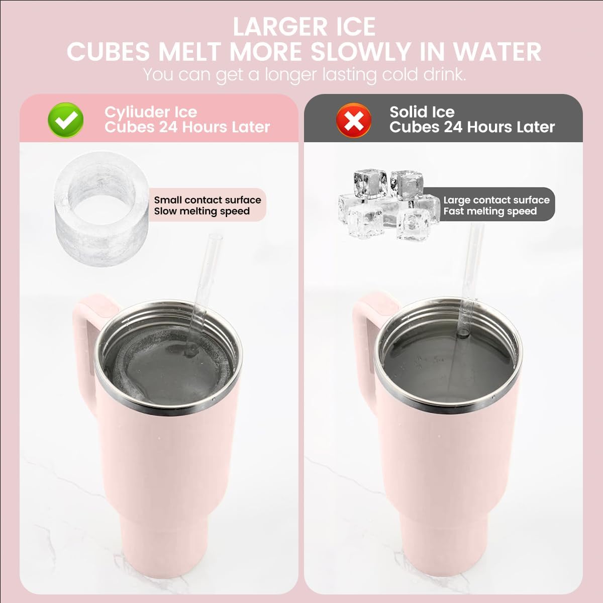 Large Silicone Ice Cube Tray