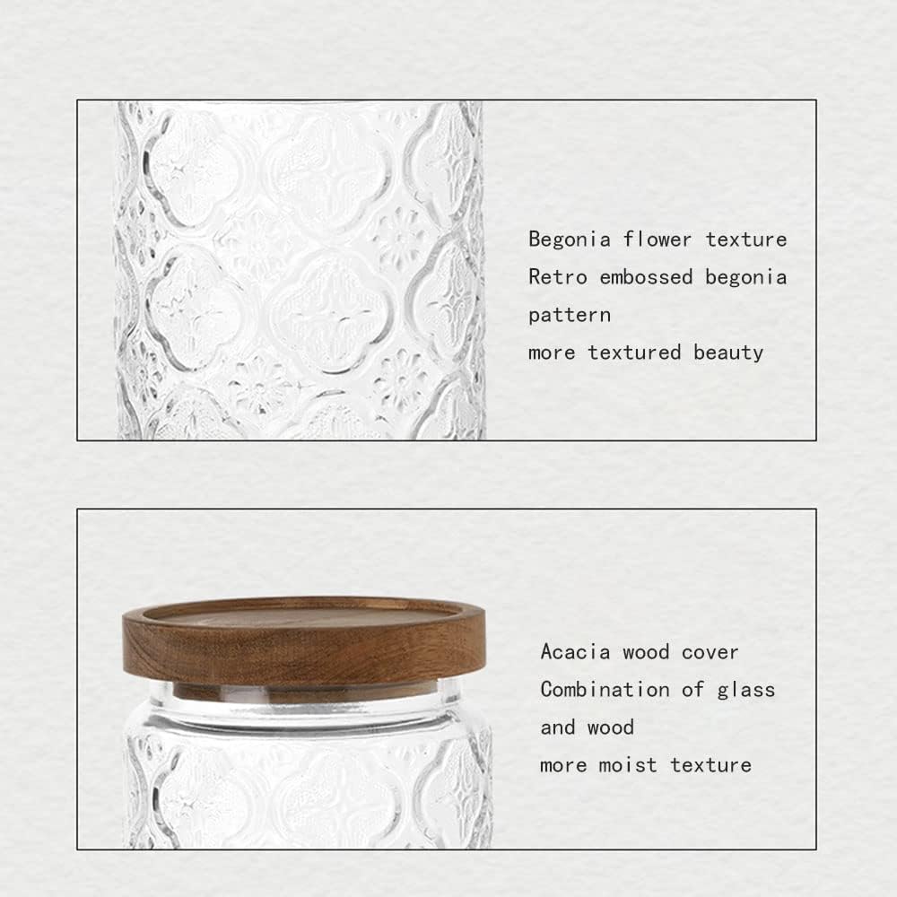 Glass Storage Container With Lid Square