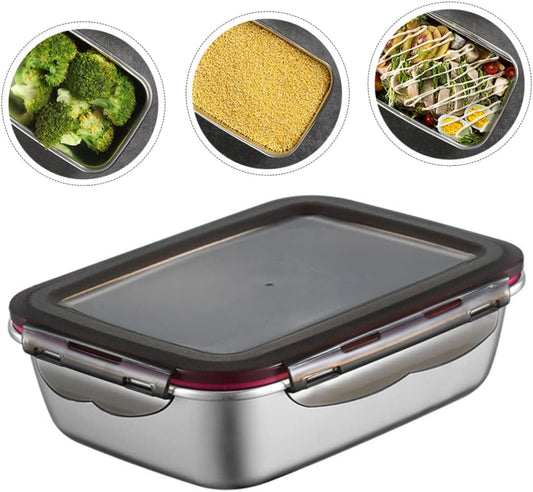 Stainless Steel Storage Box - ZENLO (1500ml)