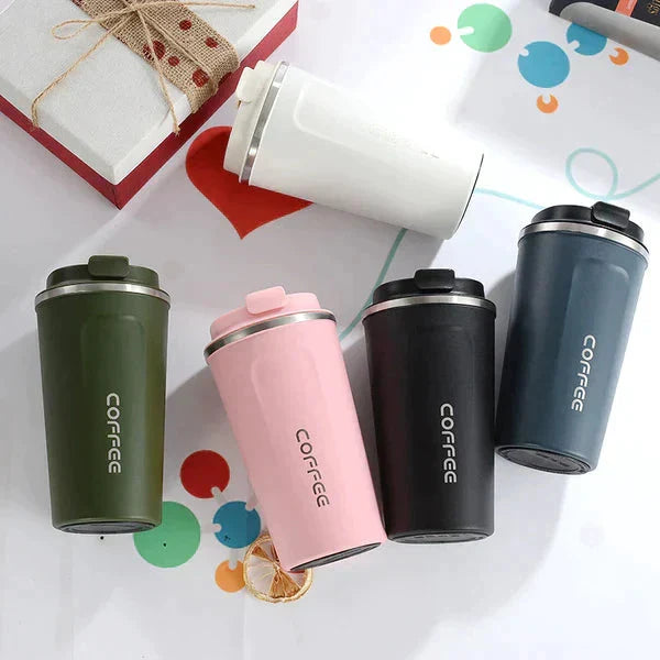 510ml Insulated Tumbler Coffee Mug with Lid