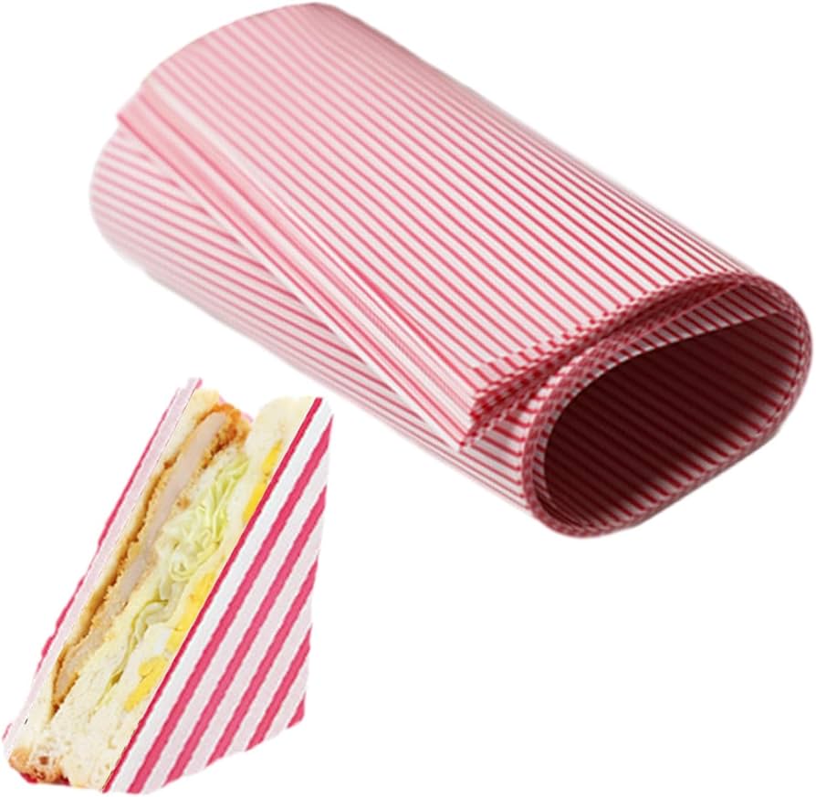 Food Grade Wax Paper Sheets – 50 Pcs Grease-Proof Food Wrapping Paper