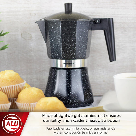 Manual Espresso Coffee Maker With Wooden Handle