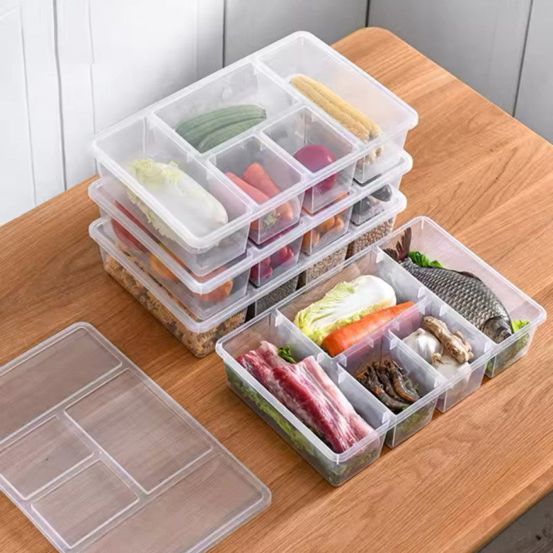 6 Compartment Food Storage Container