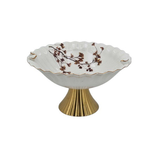 Angela 12" Ceramic Fruit Bowl - BRD333