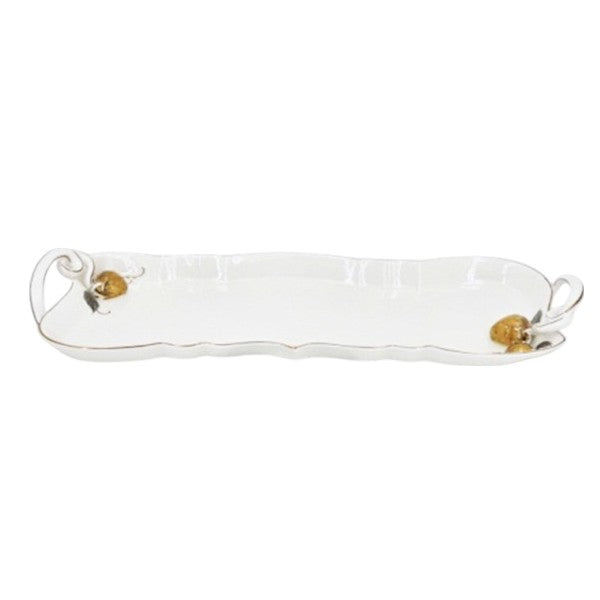 Angela 18.5" Ceramic Tray - BRD384