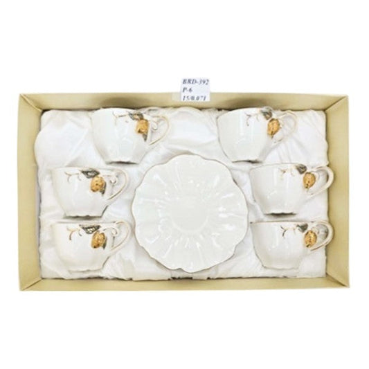 Angela Ceramic Cup Saucer Set -  BRD392