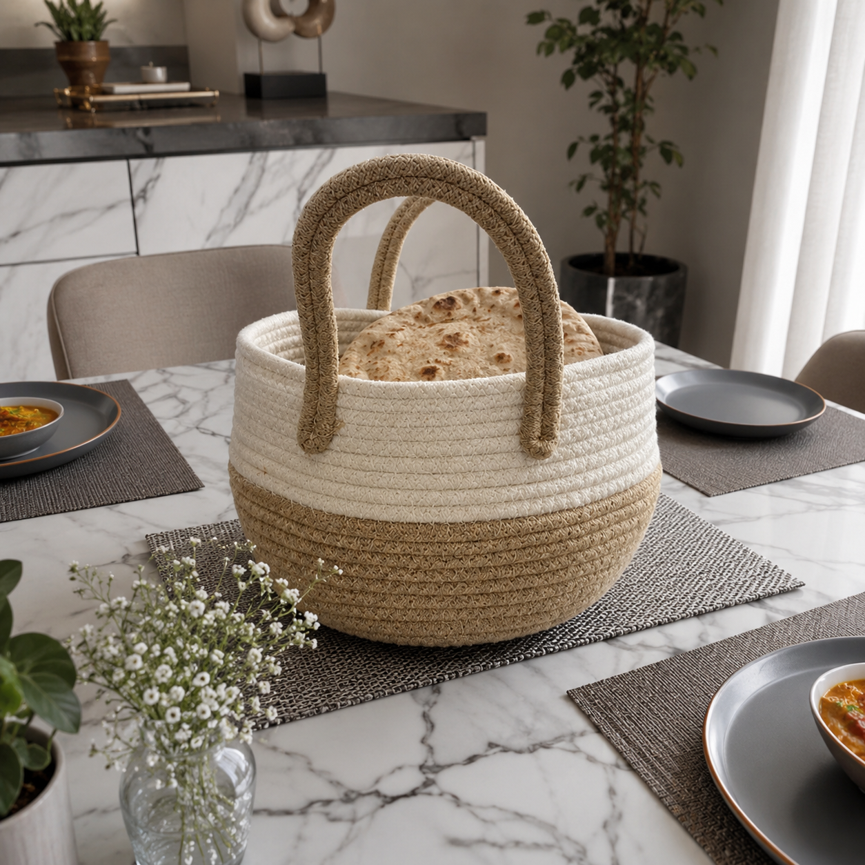 ComfortWeave Roti Serving Basket