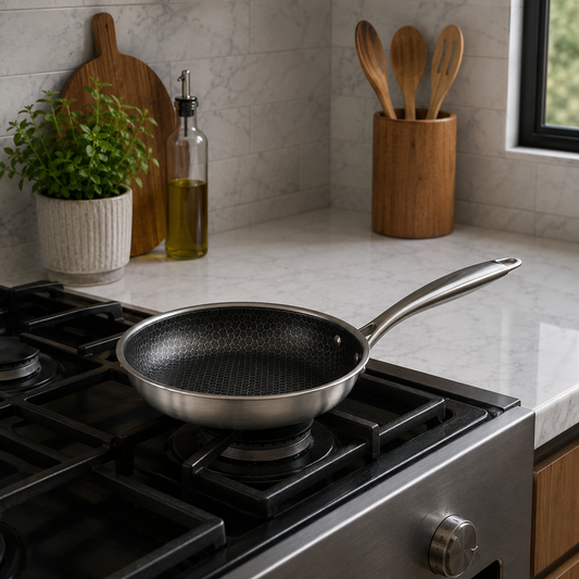 Stainless Steel Fry Pan | 22cm
