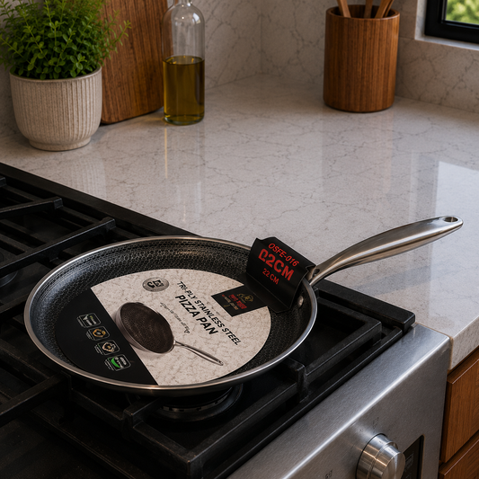 Stainless Steel Pizza Pan | 22cm