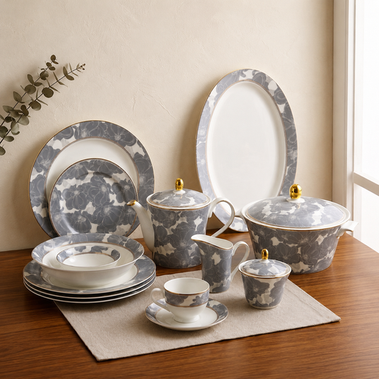 Luxury Super Bone China Dinner Set