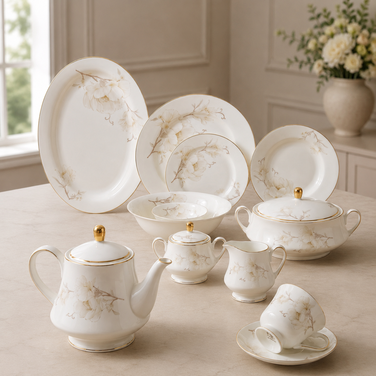 Super Bone Dinnerware Set