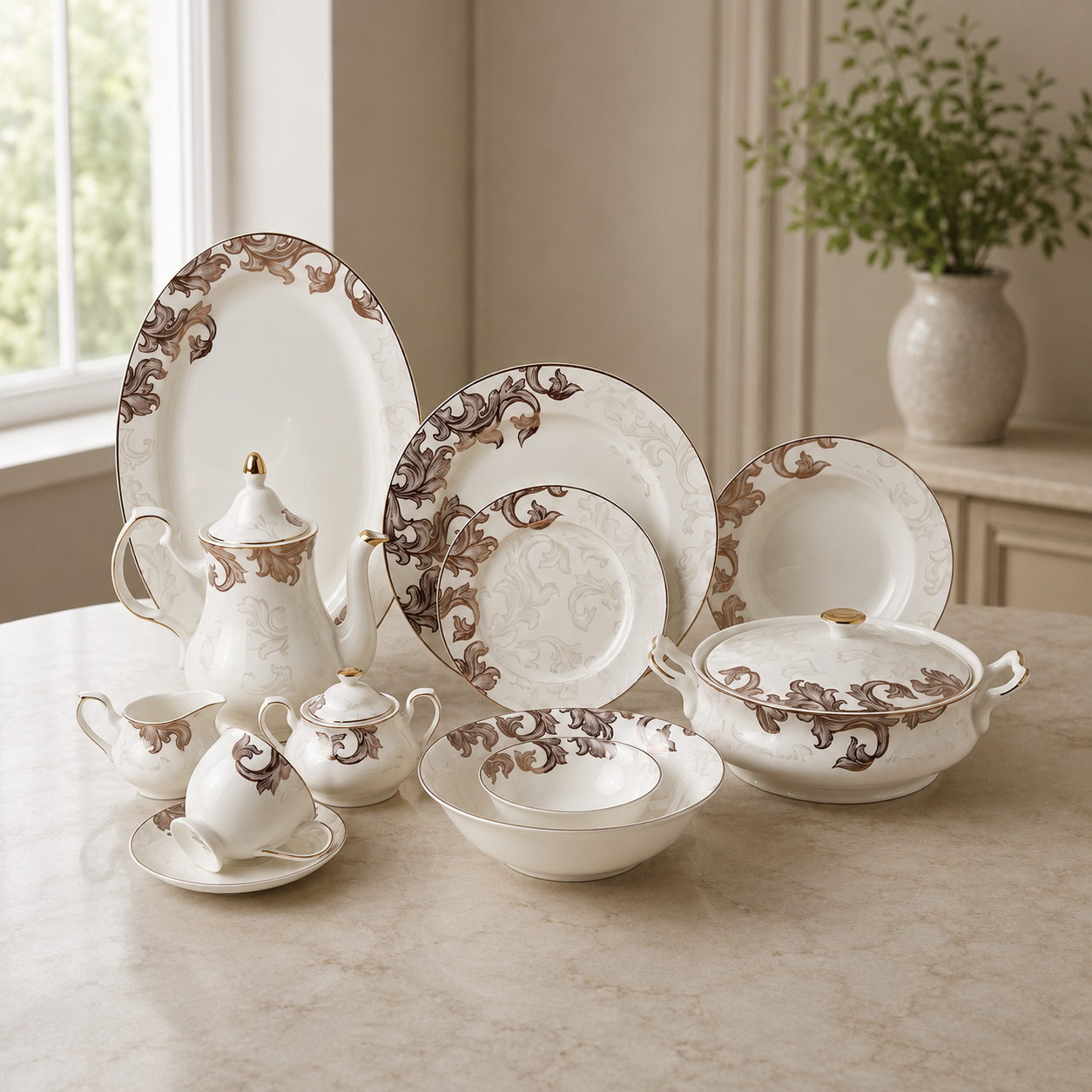 Super Bone Dinnerware Set