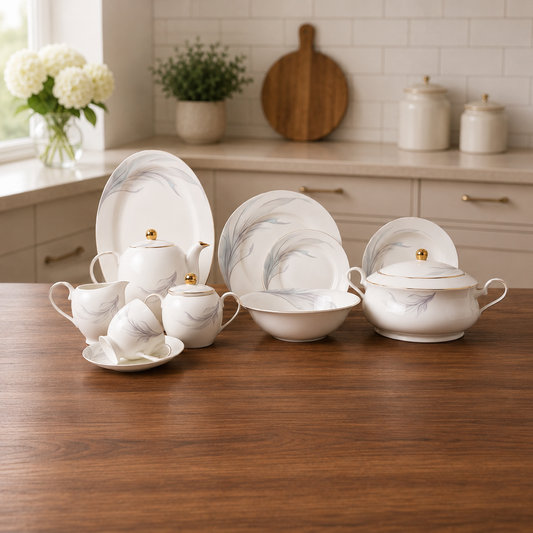 Elegant Super Bone Dinnerware Set