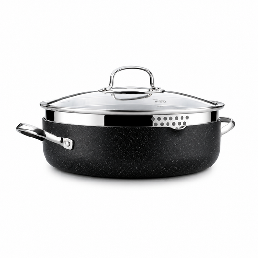 Korkmaz Ornella Alu Low Casserole 26x7 cm
