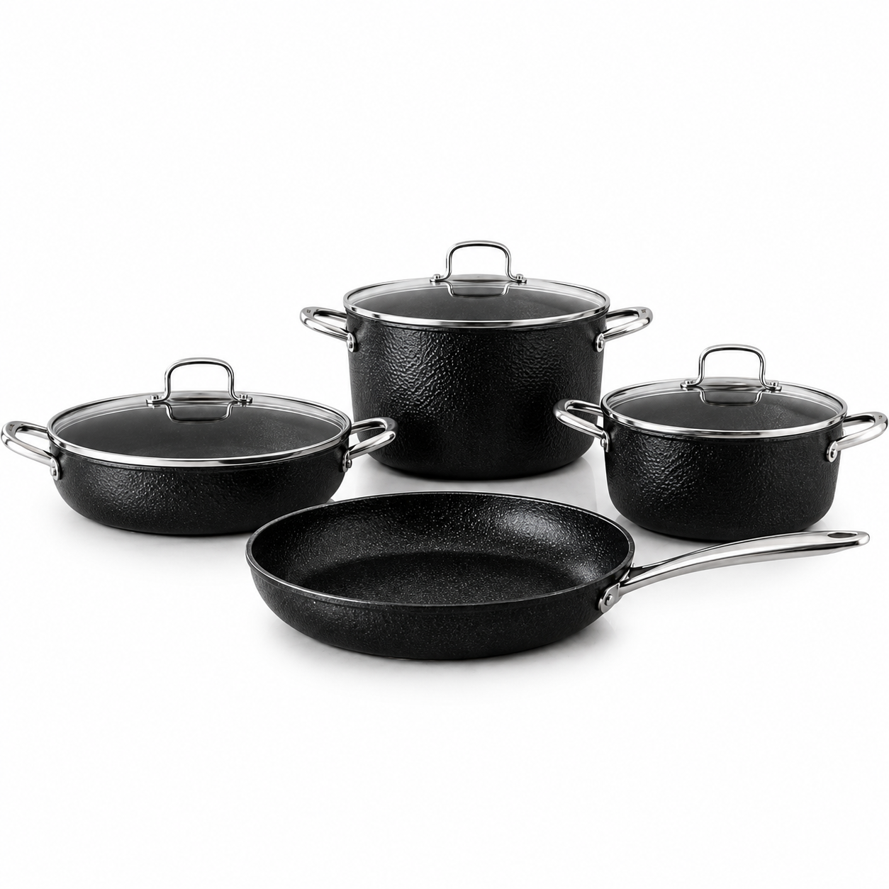 Korkmaz Doria 7 Pcs. Cookware Set