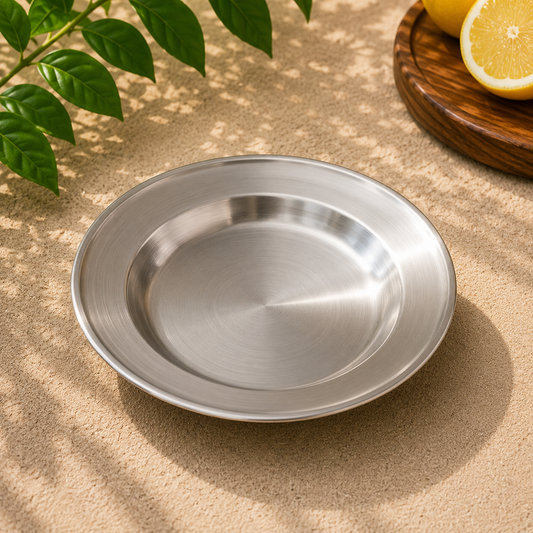 Round Deep Plate 23cm