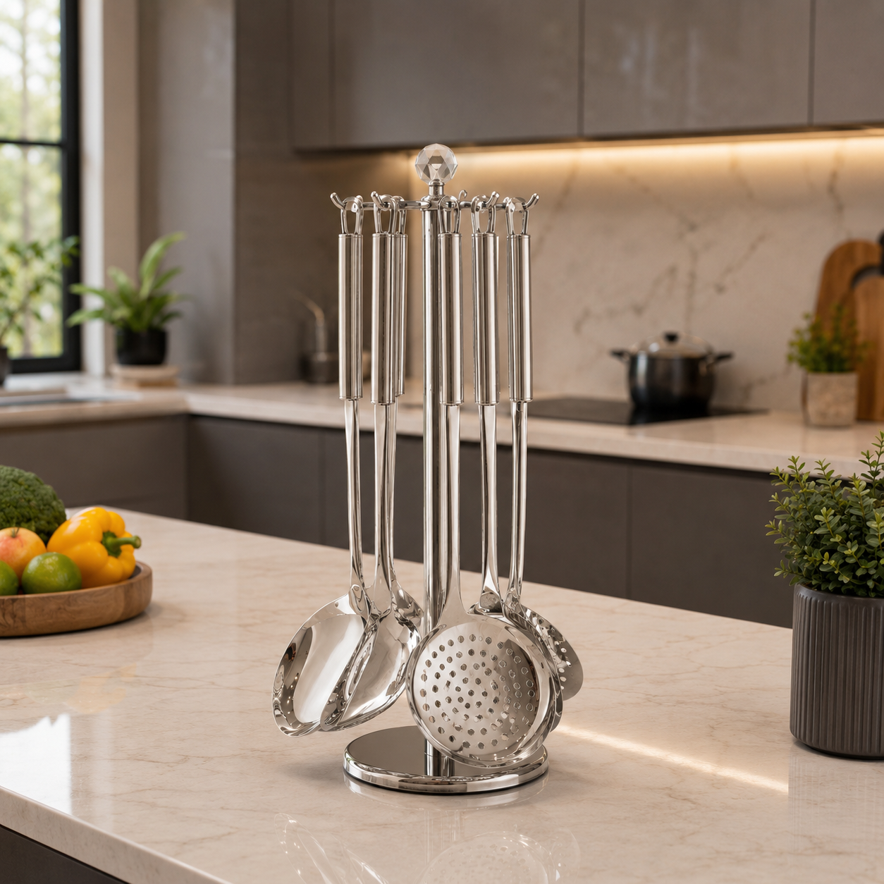 PrimeChef Steel 7-Piece Kitchen Set