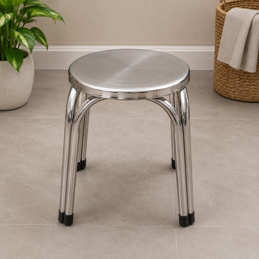 Premium Stainless Steel Stool – 29cm