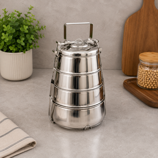 Premium Stainless Steel Multi-Layer Lunch Carrier