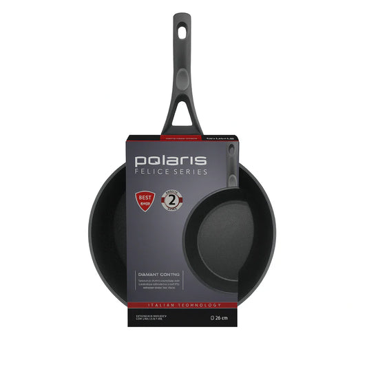 Florina Poland Non-Stick Fry Pan with Induction Base – 24cm, 4.5mm Thick