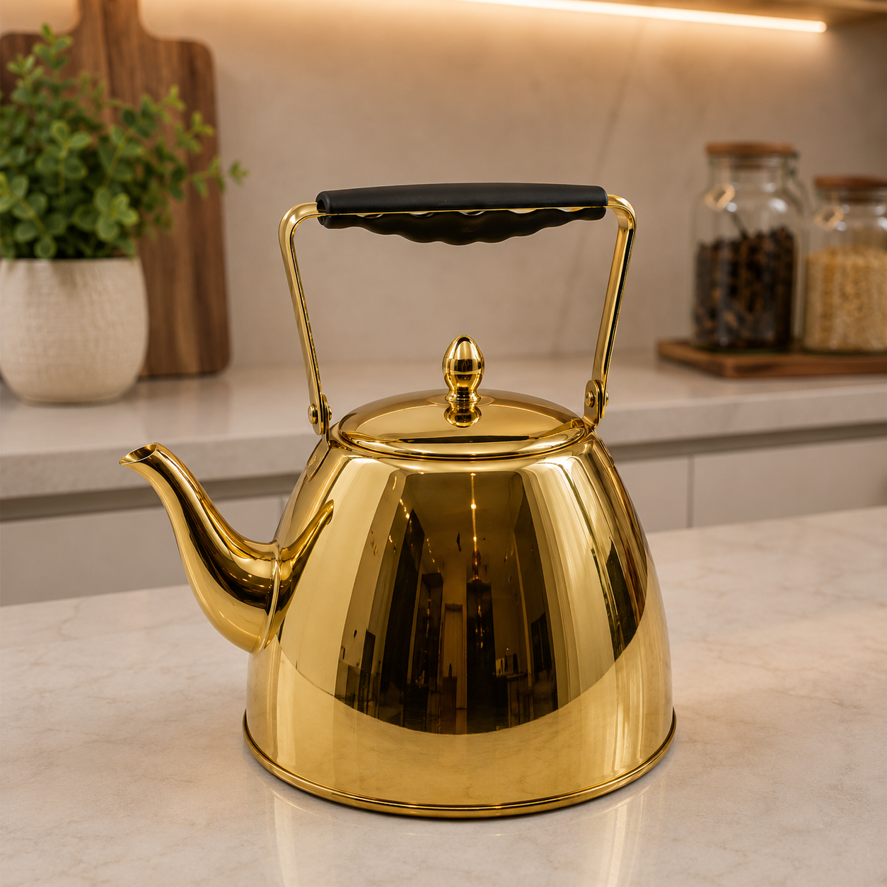 Noir Stainless Steel Kettle – 2.0L