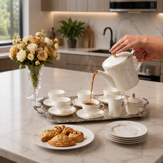 Piece Premium Super Bone China Dinner Set